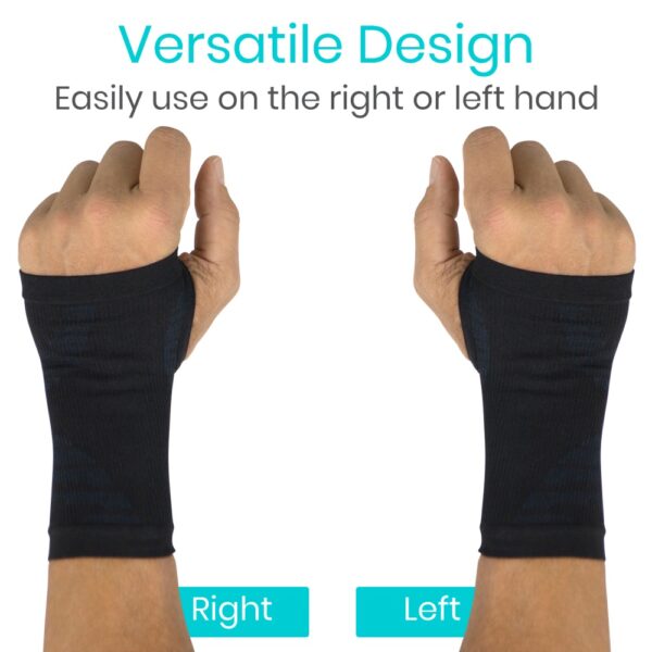 Wrist Compression Sleeve Black 9